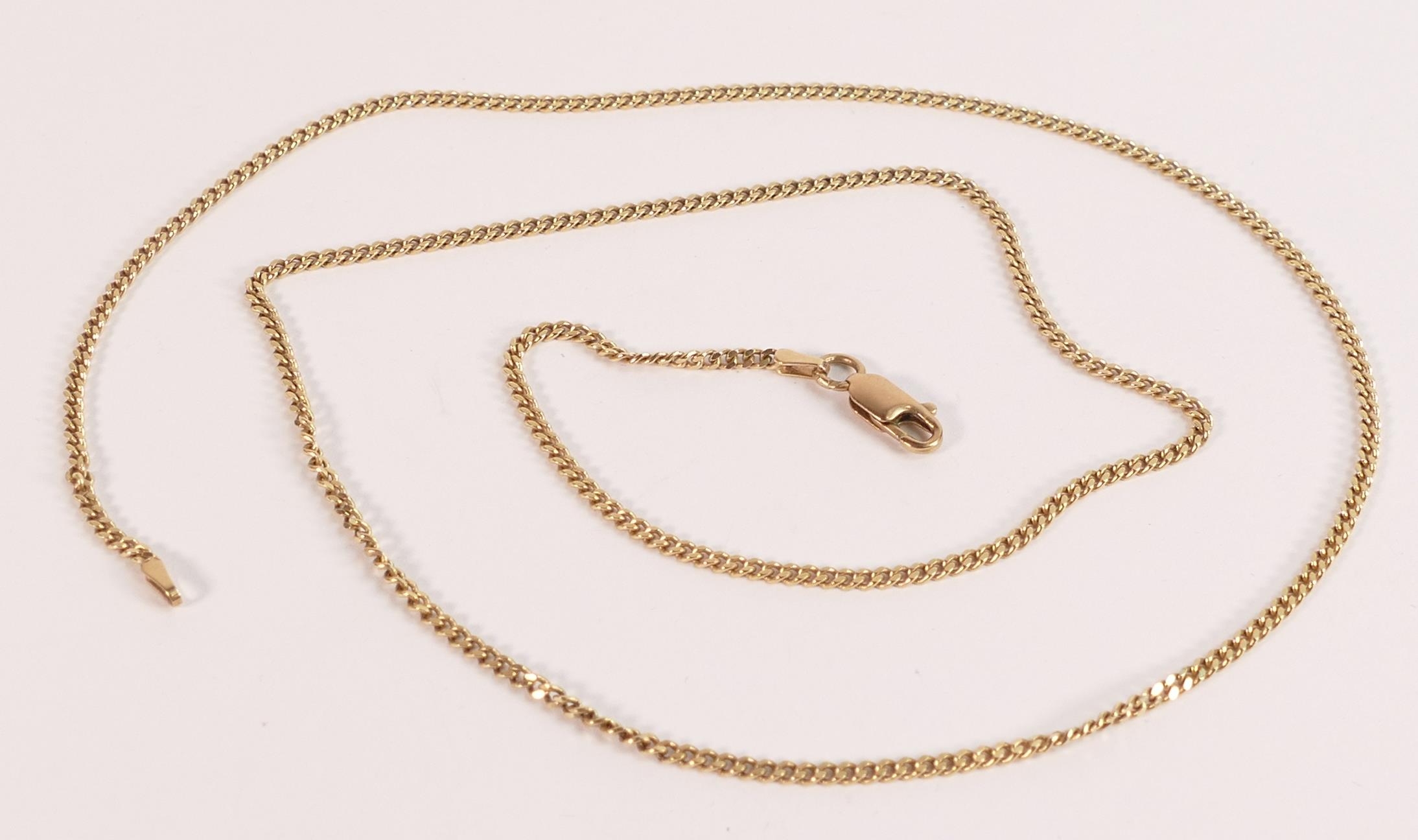 14ct gold 24 inch necklace, 9.3g. - Image 4 of 4