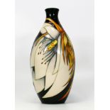 Moorcroft Moonflower vase. Designed by Phillip Gibson, dated 2007. Height 24cm