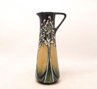Moorcroft Floral decorated jug designed by Emma Bossons. Height 24cm , dated 2007. Boxed