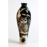 Moorcroft Boxed Numbered Edition Vase Father & Son dated 2011, height 31cm