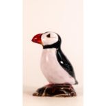 Anita Harris black & white model of a puffin. Height 14cm. Gold signed to base