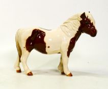 Beswick Skewbald Shetland pony Hollywell Dixie