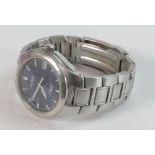 Pulsar Gentleman's stainless steel wristwatch and bracelet.