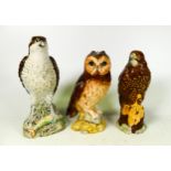 Beswick for Beneagles Empty Scotch Whisky Decanters including Buzzard, Beneagles & Royal Doulton