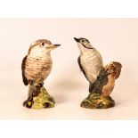 Beswick lesser spotted woodpecker 2420 and Kookburra 1159 (2)