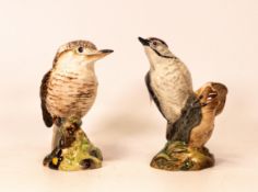 Beswick lesser spotted woodpecker 2420 and Kookburra 1159 (2)