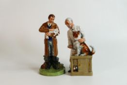 Royal Doulton figure Country Veterinary HN4650 together with Thanks Doc Hn2731 ( 2nds)