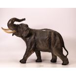 Beswick large Elephant with trunk in Salute 1770, matt.