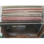 A collection of LP records to include, ABBA, sound of music, Iron Maiden, Billy Joel, Neil Starka,