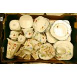A mixed collection of items to include Heathcote China & Standard China Tea Ware ( 1tray)