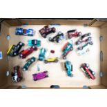 A collection of Matchbox , Lledo & similar model Commercial & Advertising Vehicles