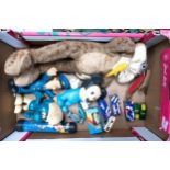 A mixed collection of items to include Vintage Disney & similar teddy bears, Matchbox & similar
