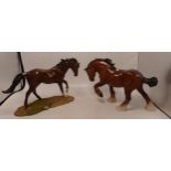 Royal Doulton Action Shire Horse together with Royal Doulton Horse Figure the Winner on base