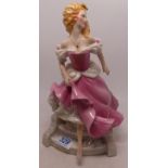 Franklin Mint figure Cinderella, height 26.5cm.