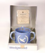 Wedgwood three handled "The Spitfire Mug" limited edition of 200 in 1969, boxed with certificate.