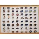 A cased Collection of Decorative Cufflinks