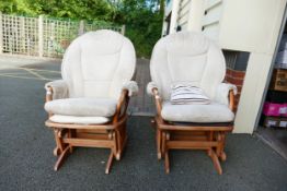 Two Dutalier Nursing Chairs