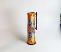 Lorna Bailey large Aztec pattern jug, limited edition, Old Ellgreave backstamp, height 36.5cm