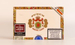 Sealed Box of 25 Punch Manuel Lopez Habana Petit Corona hand made Cigars dated March 2008 (25)