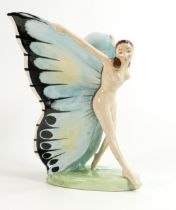 Carlton ware Garden Butterfly Girl figurine, limited edition 5/100