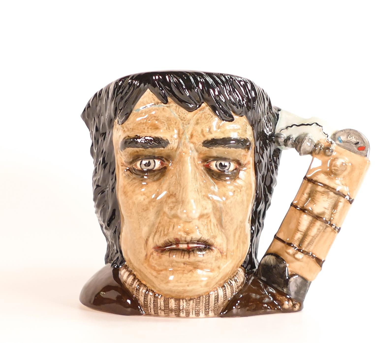 Royal Doulton large character jug, Frankenstein's Monster D7052, limited edition 934/2500