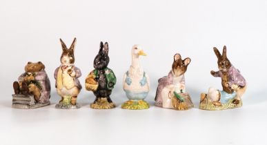 Beswick Beatrix Potter figures to include - Mr Jackson, Mr Benjamin Bunny & Peter Rabbit, Little