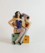 Peggy Davies erotic figure Ace Player, artists original proof