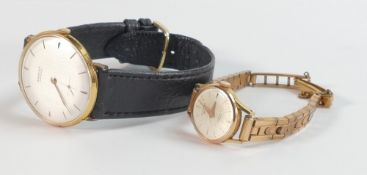 Gents & ladies SARCAR Swiss watches 1960's - 70's. Both manual movements, and both wind, tick,