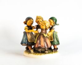 Goebel Hummel figure group Ring Around the Rosie Impressed no 348, height 19cm in box.
