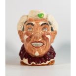 Royal Doulton large character jug the White Haired Clown D6322