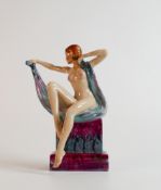 Peggy Davies / Kevin Francis erotic figure Windmill Girl, limited edition