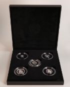 The London Mint Office, The Silver Shield Five coin Sovereign set 2021, limited edition,