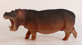 Wade World of Survival figure hippopotamus, height 11cm. This was removed from the archives of the