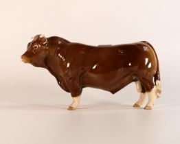 Beswick Limousin bull 2463B BCC 1998 piece
