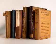 A collection of early local interest books to include bound book collection of a History of Trentham