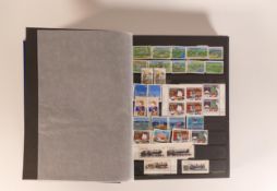 Canada - large stock book filled with fine used and mint modern Canadian stamps many hundreds of