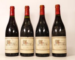 Four 75cl 1997 bottles of Bourgogne Sautés Cotes De Beaune (4)