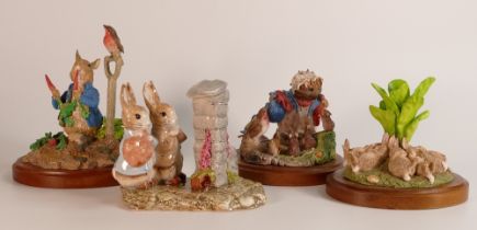 Beswick Beatrix Potter limited edition tableau of Hiding from the Cat, boxed with certificate,