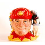 Royal Doulton large double sided character jug Punch & Judy D6946 limited edition 862/2500
