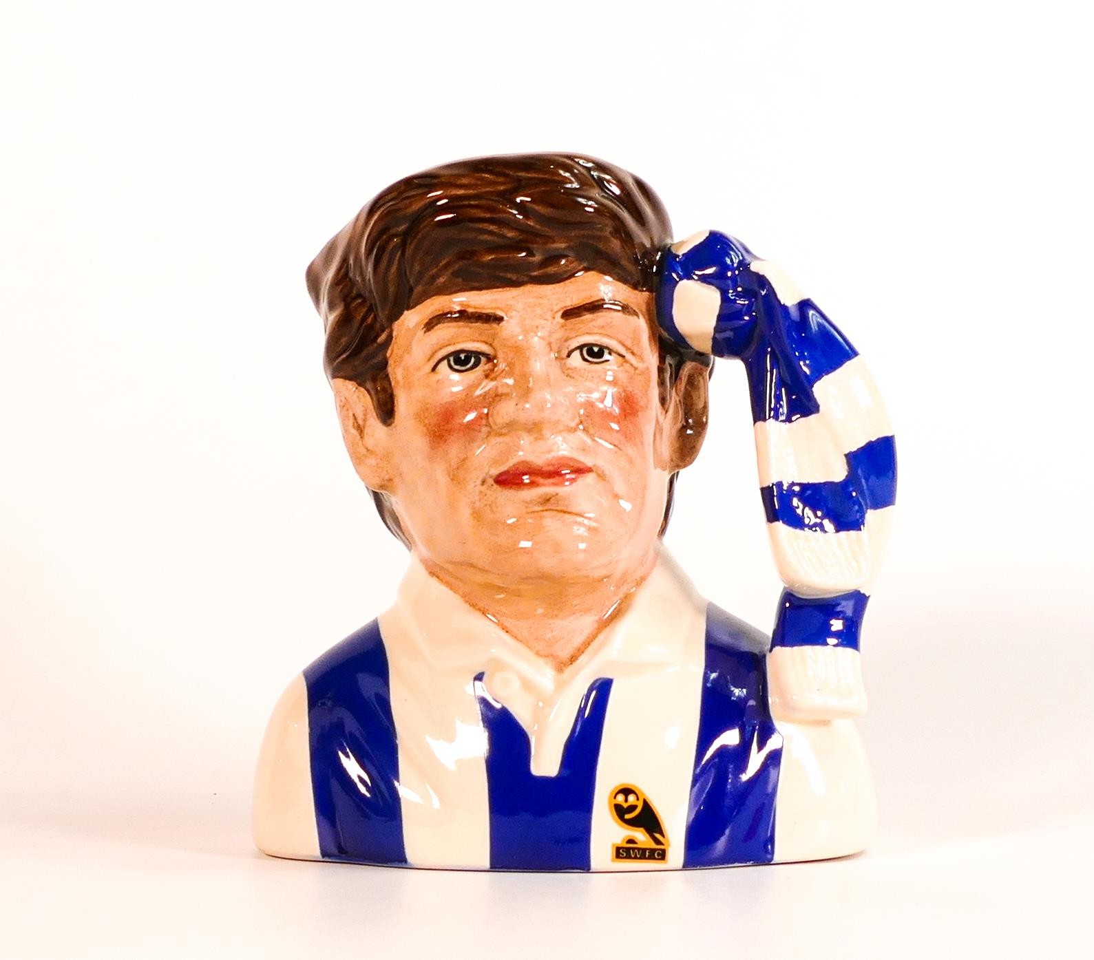 Royal Doulton intermediate character jug Sheffield Wednesday D6958 from the Football Supporters