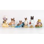 Beswick Beatrix Potter figures to include - Mr Jeremy Fisher (spotted legs), Johnny Town Mouse,