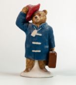 Wade unglazed Paddington Bear signed to base by Michael Bond. This was removed from the archives
