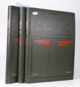 Three Volumes of 1904 The Modern Carpenter, Joiner & Cabinet Maker by G Lister Sutcliffe, Vols I, II
