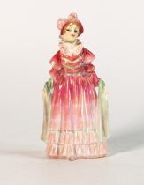Royal Doulton early miniature figure Norma M36, in green/red colourway, h.12cm.