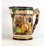 Royal Doulton large embossed loving cup "Dickens Jug" limited edition of 1000, C1930 by C. Noke