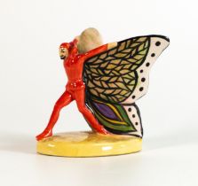 Carlton ware prototype, Butterfly Mephistopheles figure. Height 7cm