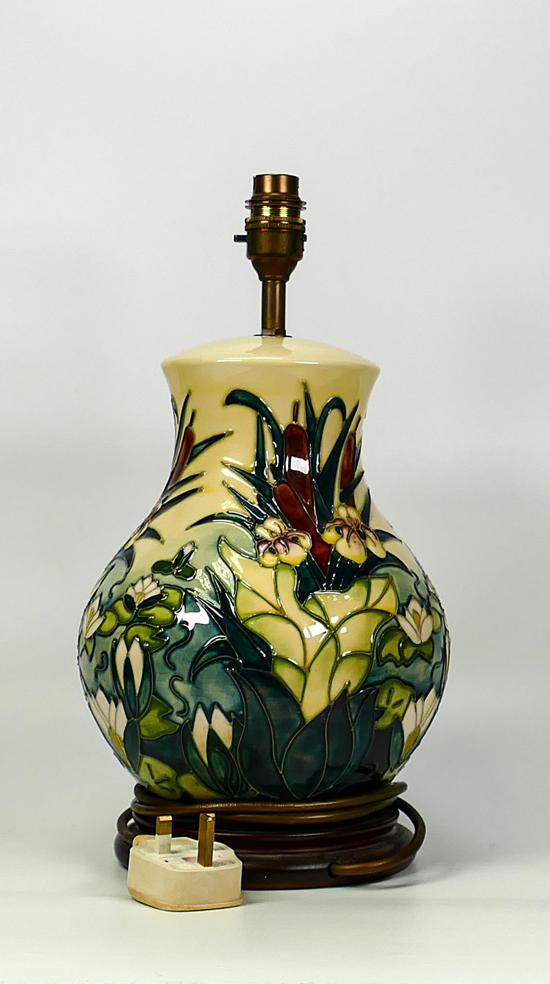 Moorcroft Lamia lamp base. Height with fittings 35cm - Bild 2 aus 7