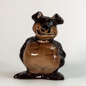 Wade NatWest Pig Maxwell painted & modified as a brown bear. This was removed from the archives of