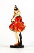 Royal Doulton early figure Pierrette HN1391, impressed date for 1930, .5cm crazing line one one