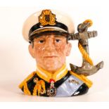 Royal Doulton large character jug Earl Mountbatten of Burma D6944